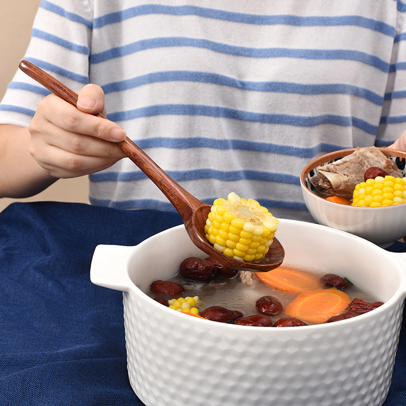 Long Handle Ramen Wooden Spoon - огляд і ціна Home Cooking Classes