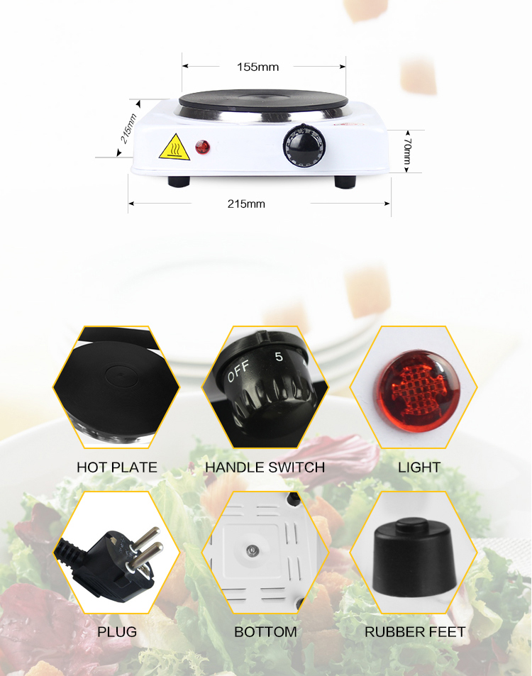 220V 1000W  EU Plug Electric I - огляд і ціна Home Cooking Heater