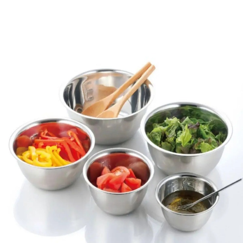 Stainless Steel Mixing Bowls P - огляд і ціна Home Cooking Classes
