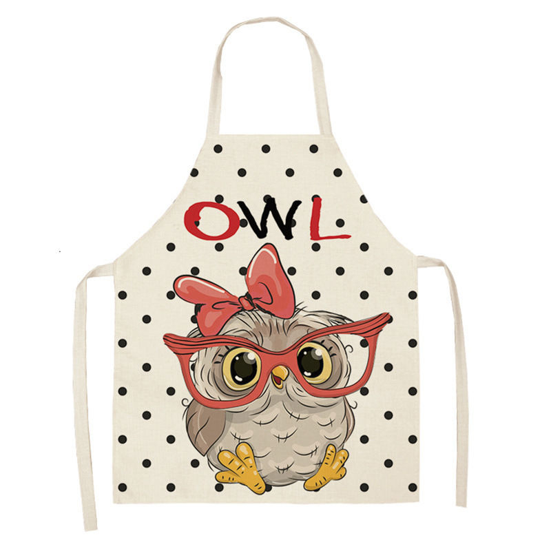 Owl Sleeveless Chef Apron Line - огляд і ціна Home Cooking Chef