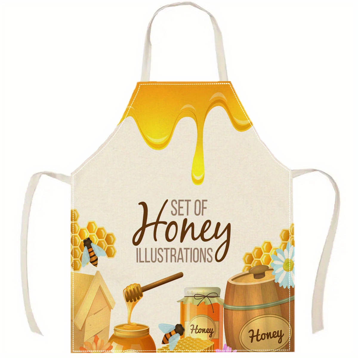 1pc Honey Bee Apron Sweet Kitc - огляд і ціна Home Cooking Ideas