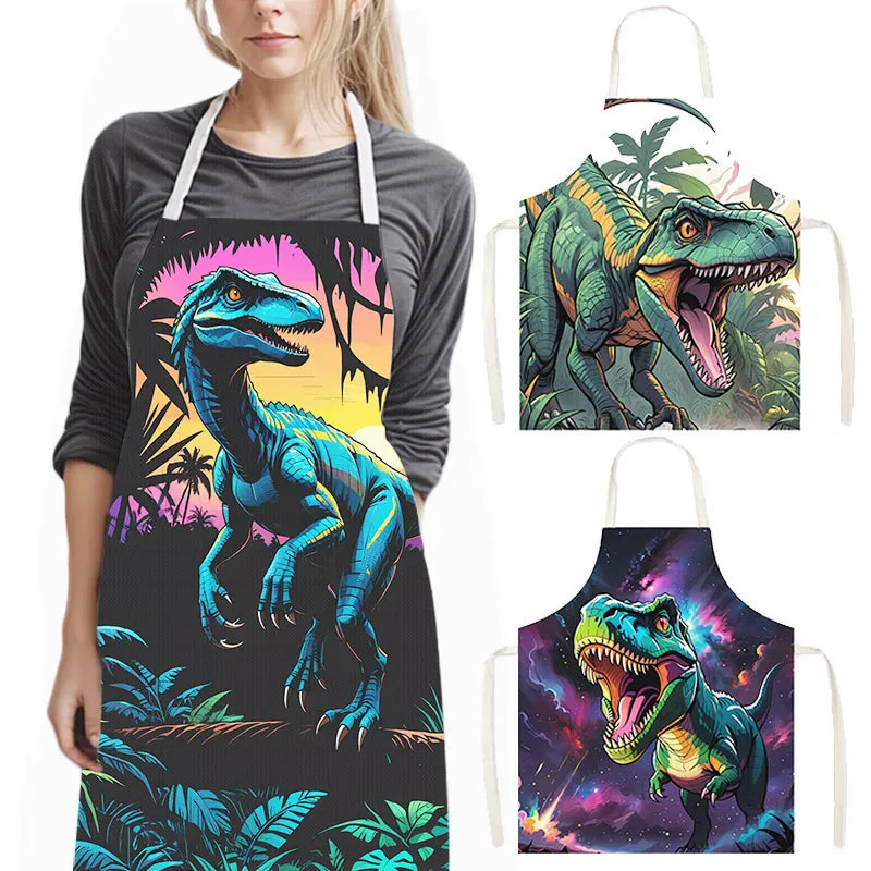 Cute Dinosaur Print Kitchen Ap - огляд і ціна Home Cooking Chef
