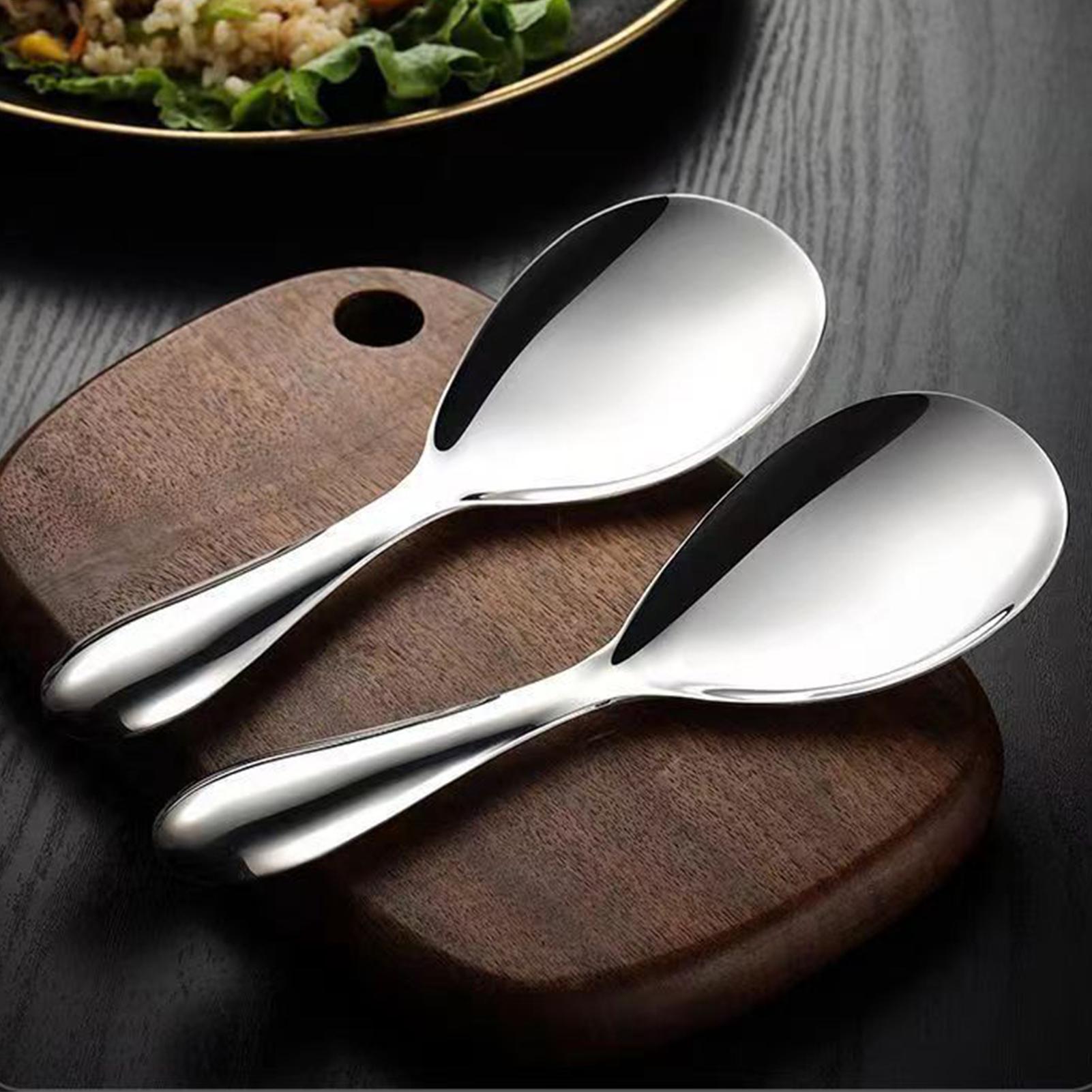 Stainless Steel Rice Spoon Pad - огляд і ціна Home Cooking Classes