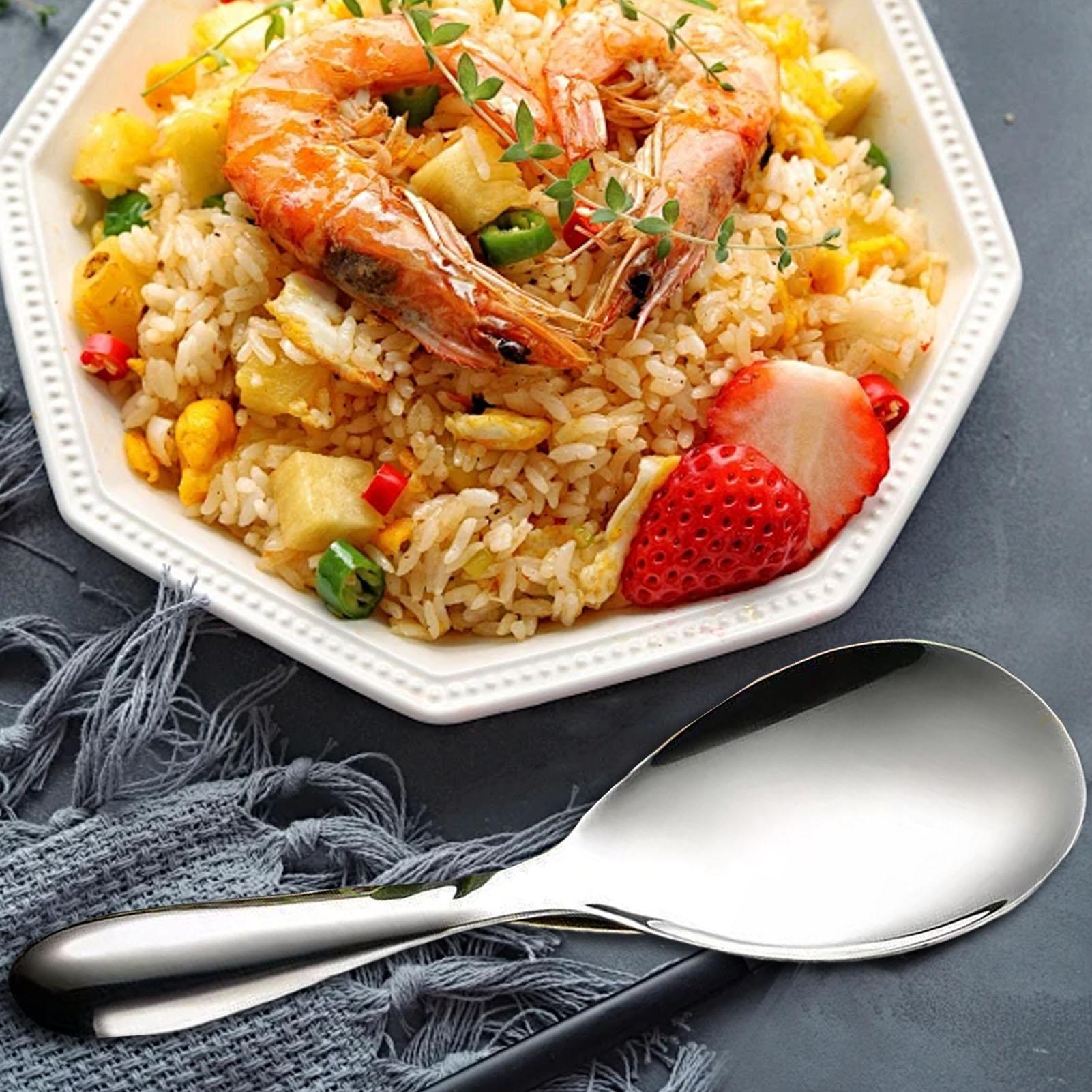 Stainless Steel Rice Spoon Pad - огляд і ціна Home Cooking Classes