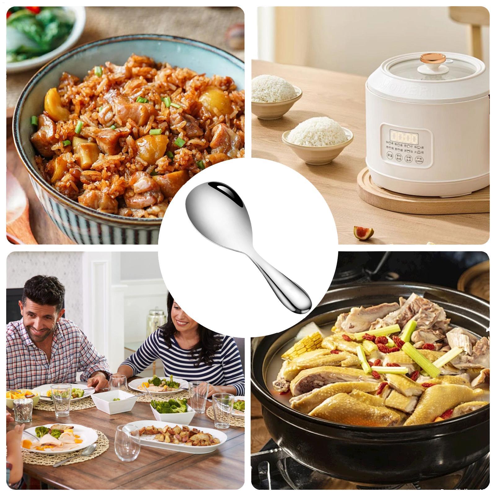 Stainless Steel Rice Spoon Pad - огляд і ціна Home Cooking Classes