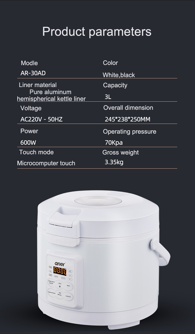 220V Rice Cooker  Soup Steamer - огляд і ціна Home Cooking Heater
